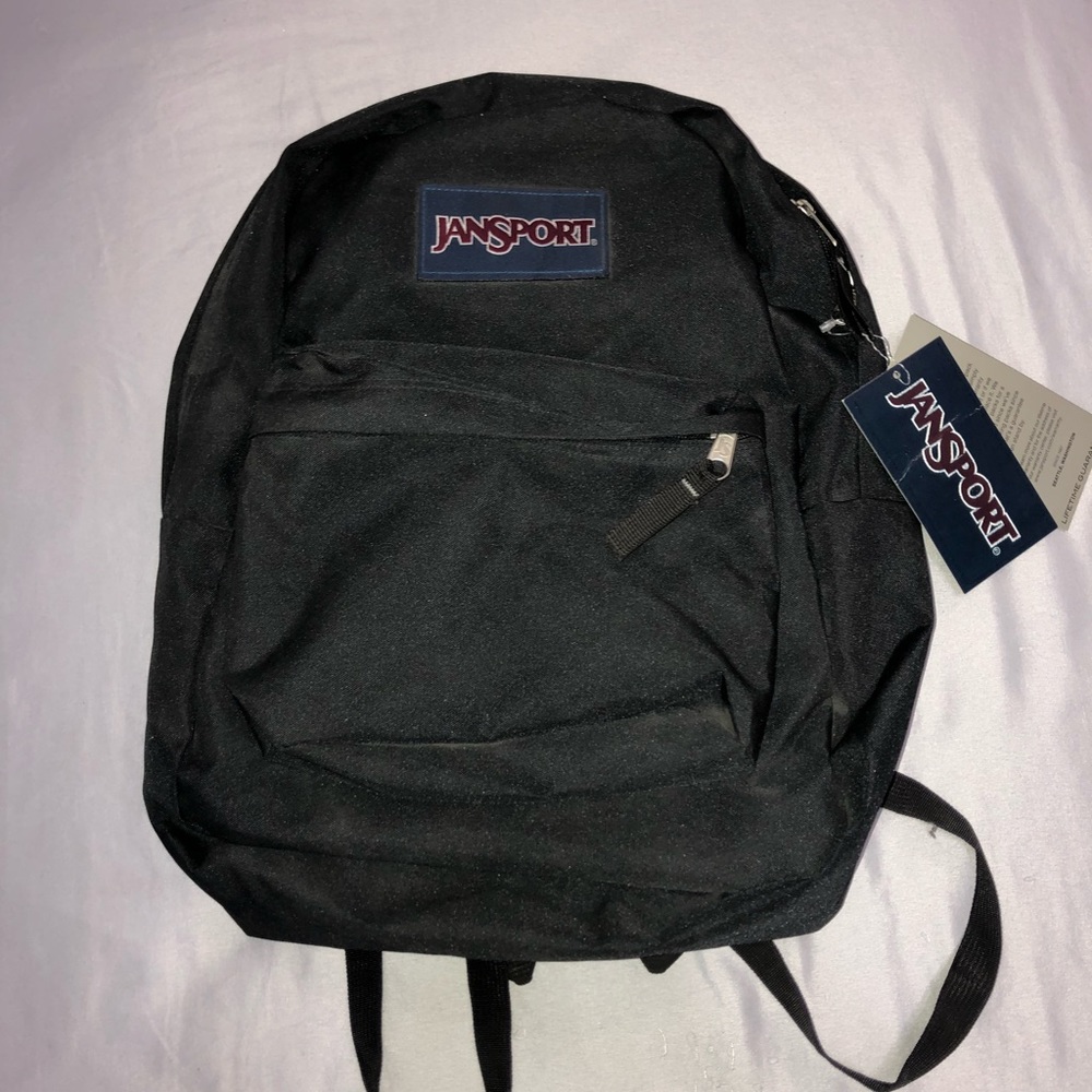 BLACK JANSPORT BACKPACK